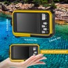 Aomdom Underwater Camera, Waterproof Digital Camera HD 2.7K Underwater Camera