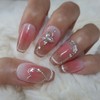 Lovely Butterfly Handmade Nail Tip Cheek Magnet - Point /