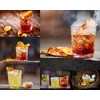 Reusable Ice Cubes, Pack of 50 Permanent Ice Cubes, Clear