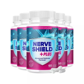 Nerve 5-Pack Nerve Shield Plus Advanced Defense Formula 300 Capsules