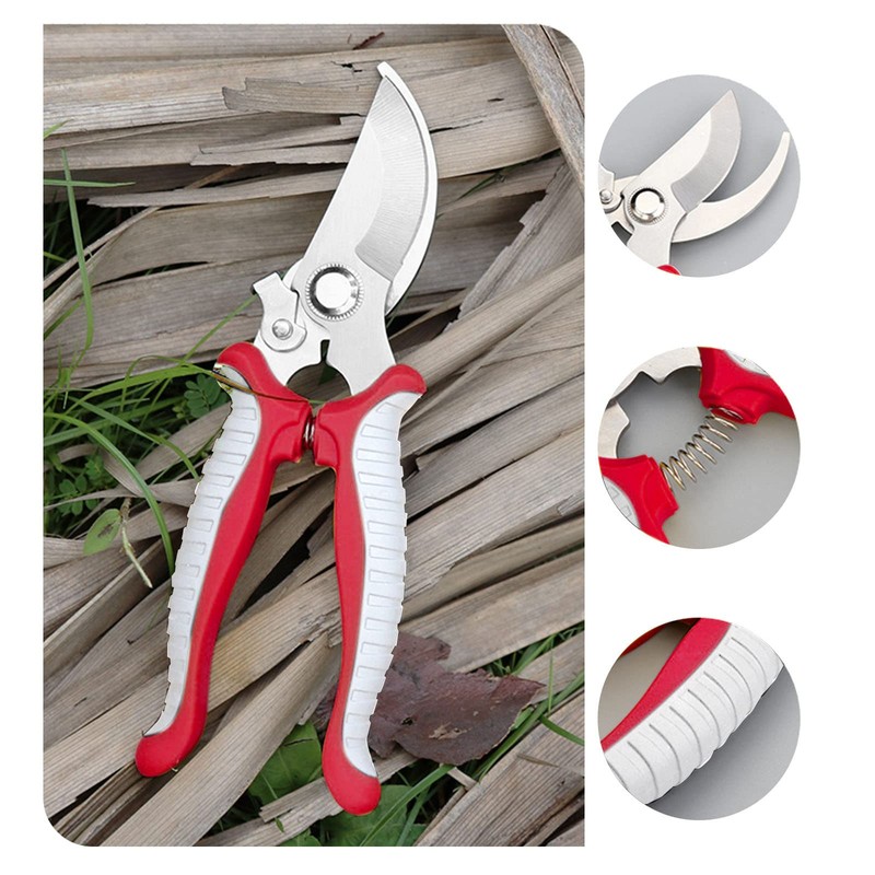 Stainless Steel Pruning Shears Multifunctional Garden Shears Orchard Flower Branch