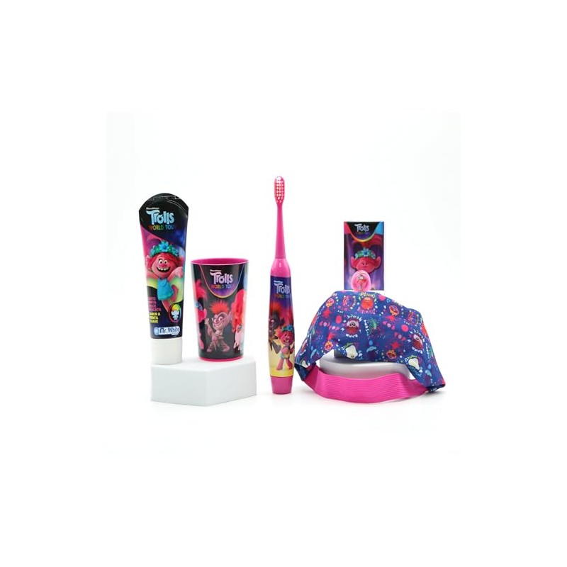 Trolls Gift Set for Kids Includes Oral Care Gift Set