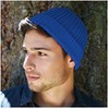 Beechfield Unisex Retro Trawler Winter Beanie Hat - chestbut blond