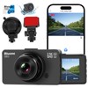 Dash Cam Front and Rear Camera, WiFi Dash Camera for