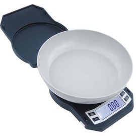 American Weigh Scales Precision Digital Kitchen Weight Scale, Food Measuring Scale, Backlit LCD Screen 500g x 0.01g (Black), LB-501