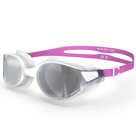 WATER TIME Swimming goggles adult for men pool goggles for women Professional Anti Fog No Leaking UV Protection (Lilac purple)