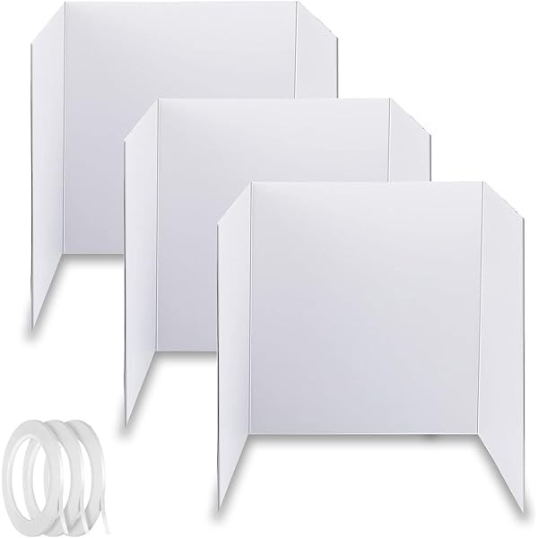 Medium Trifold Poster Board, 24 x 16inches Poster Board with
