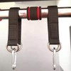 Rope Hanging Chair, Hook Carabiner for Door Bar, Hammock Attachment,