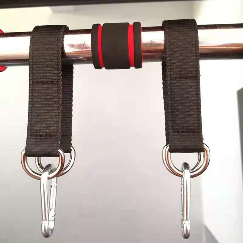 Rope Hanging Chair, Hook Carabiner for Door Bar, Hammock Attachment,