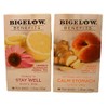 Bigelow Calm Stomach & Stay Well Herbal Tea Bundle -