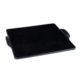 Emile Henry Square, Charcoal pizza stone, 14 in. x 14