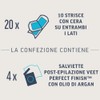Veet Expert Strisce Corpo e Gambe Pelli Sensibili, 20 strisce