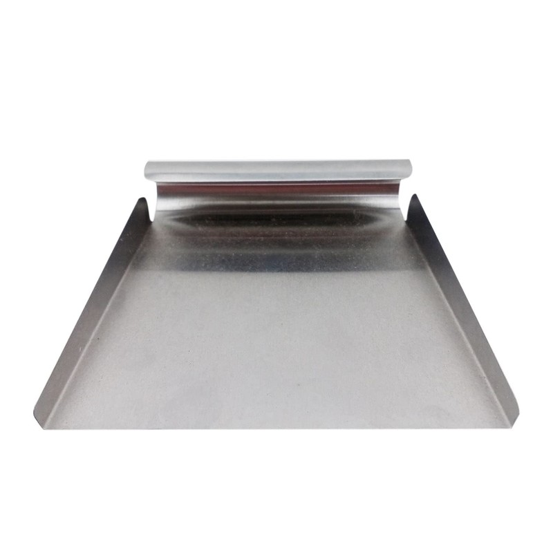 Proshopping Stainless Steel Scooper for Food, Large One-Piece Cast Square