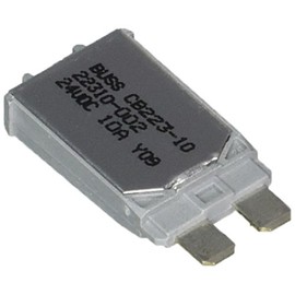 Bussmann CB223-10 Type III ATC Footprint Automotive Circuit Breaker (10 Amp), 1 Pack