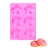 3 Pack Donut Pan for Baking 6 Cavity Silicone Molds