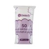 50 Oval Cotton Wool Cosmetic Pads, 100% Cotton - Face
