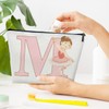 Dance Gifts for Women, Ballet Initial M Makeup Bag Gift