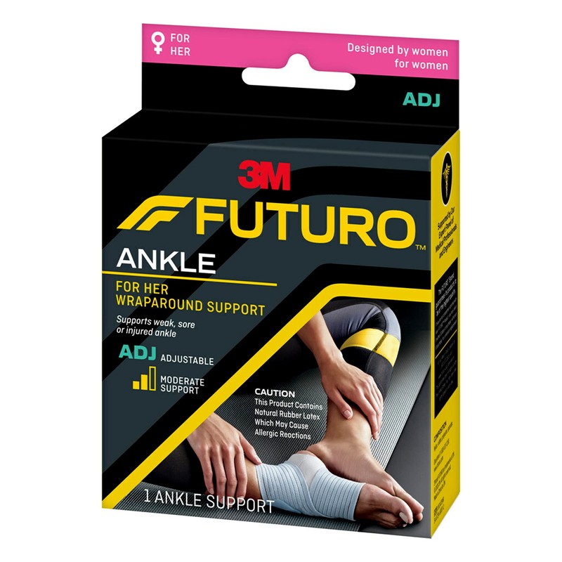 Futuro Slim Silhouette For Her Ankle Support Adjustable 95347EN
