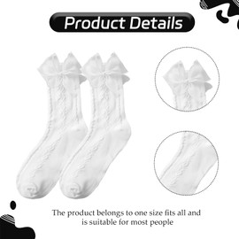 hioseyre 4 Pairs Black Ankle socks women Lace Socks Women's Ruffle Sock Frilly Sock Women Ankle Socks for Girls Women (Black&White)