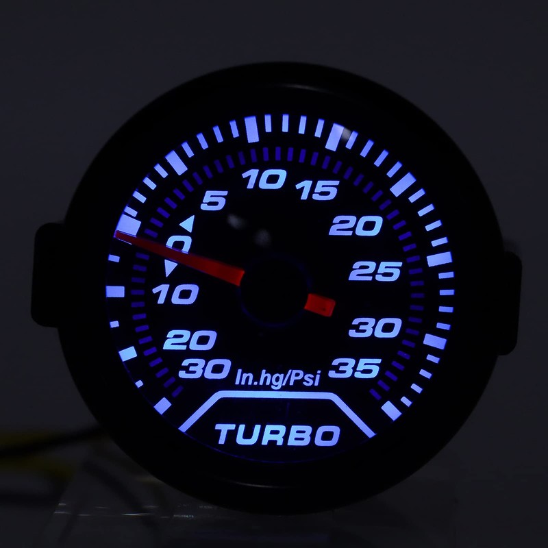Turbo Boost/Vacuum Meter Kit, 12 V Turbo Boost Pressure Gauge