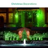 EDISHINE PAR38 Dimmable Green Flood Light Bulbs ChristmasDecor