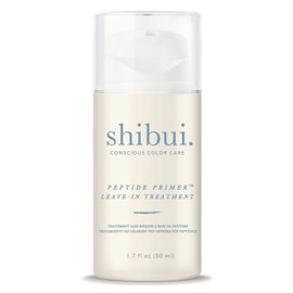 Shibui Peptide Primer Leave-In, Fortifies & Enhances Shine, for Chemically- and Color-Treated Hair, 1.7 Fl Oz
