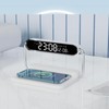 4-in-1 Multifunction Mobile Wireless Charger with Colorful Night Lights, Bluetooth
