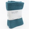 Ecovask Face Cloth 2pk Organic Cotton, Mandarin