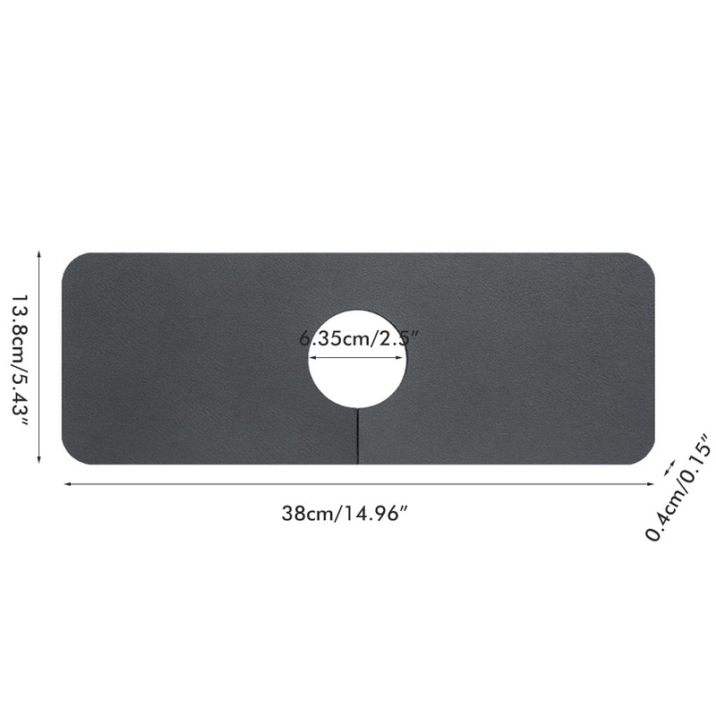 Splash Guard for Sink Faucet Diatomite Super Absorbent Fast Drying