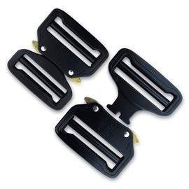 TXZWJZ Metal Buckle Dual Adjustable Tactical Belt Buckle,2inch（50mm） Heavy Duty Belt Buckle