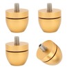 Aluminum Alloy Speaker Isolation Stand Feet Shock Absorption Pads for
