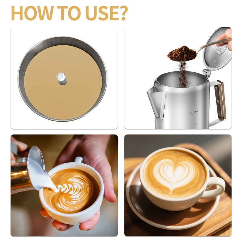 Percolator Filters Compatible with Coletti,Percolator Coffee Filters,Unbleached,Disposable,100 PCS