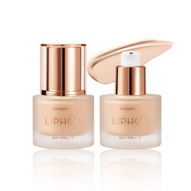 SELINE GIRL リキッドファンデーション 高遮瑕 毛穴カバー ロングロスト マット仕上げ 軽量つけ心地 すりぬけ肌 保湿効果 3色選べ 汗・皮脂に強い 30ml #03ナチュラルカラー