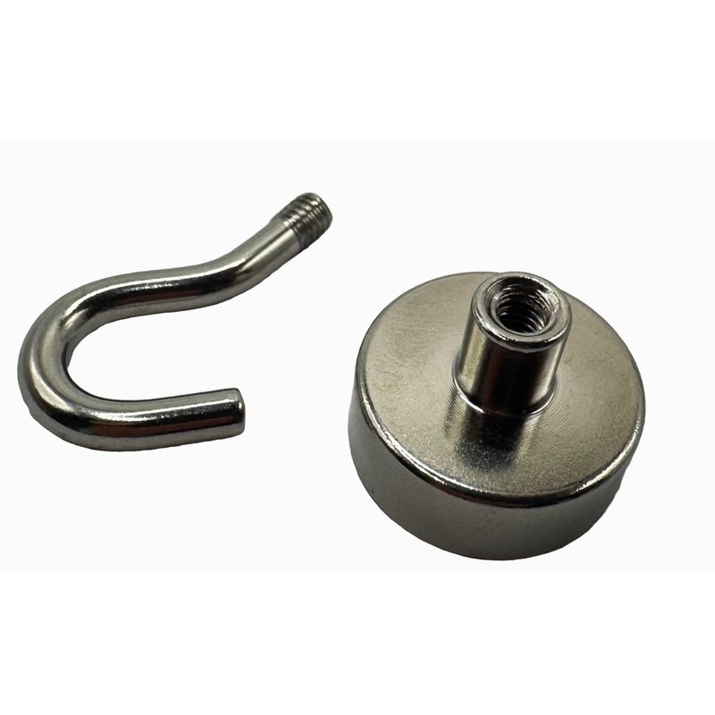 Neodymium Magnetic Hooks (Pack of 6) - 20 mm -