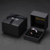 King Will Duo Unisex 7mm 18k Rose Gold Plated Tungsten