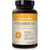 NatureWise Vitamin D3 5000 IU (125 mcg) - 1-Year Supply for Optimal Muscle Function and Immune Support, Non-GMO, Gluten-Free in Cold-Pressed Olive Oil, Varied Packaging (Mini Softgel)