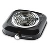 Toastmaster Single Burner with Coil Top, Black