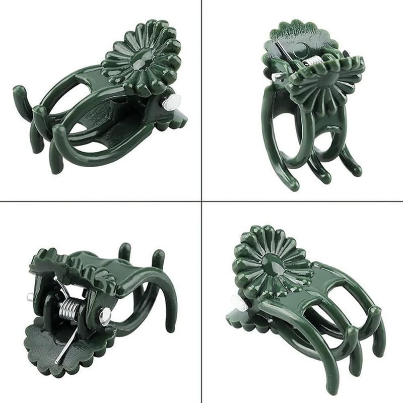 GOODCHI 100 Pcs Gardening Clips, Plant Strut Clips, Plant Support