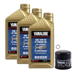 OEM Yamaha 2003-2020 R6 R6S Full Synthetic Oil Change Kit YZF-R6 Filter Oil Gasket