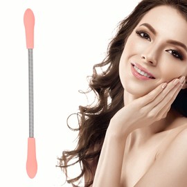 Spring Facial Hair Remover, Stainless Steel Manual Epilator Face Hair Roller Threading Tools Spring Face Hair Remover Manual Portable Beauty Tool Women Upper Lip Chin Cheeks