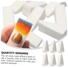 WOONEKY 20pcs Gradient Nail Sponges Soft Multi Functional Cosmetic Tool