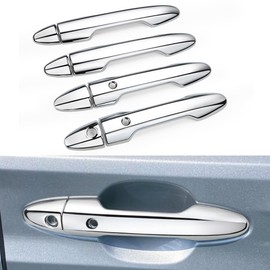 MARCHFA Honda Freed (3rd Generation) GT Type Dedicated Door Handle Cover Door Knob Cover Door Panel Garnish Exterior Parts Accessories Scratch Prevention ABS Resin (Metallic Silver)