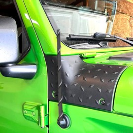 BASIKER Antenna Compatible with Jeep Wrangler Gladiator JK JT JL Rubicon Sahara Unlimited Sport 2007-2025, Jeep Wrangler Antenna Replacement, 13 Inch Car Radio Antenna Jeep Accessories