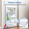3-Panel Airseal Dog Door Replacement Flap with 304 Stainless Steel