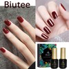 Biutee Base Coat Topcoat, 0.3 fl oz (8 ml), Set