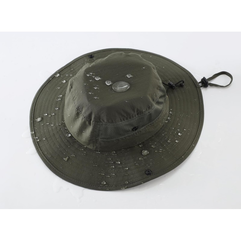 Connectyle UPF 50+ Safari Hat, Men's Sun Hat, Foldable, Wide