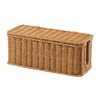 Under-Desk Cable Storage Box for Cord Organization – Hand-Woven Hanging