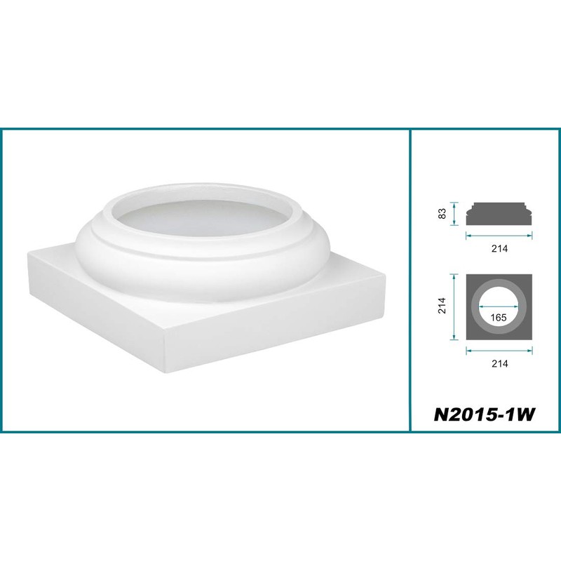 Half Column | Round | Smooth | Pre-primed Surface |