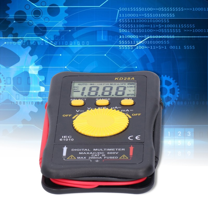 Multifunction Multimeter Intelligent Digital AntiInterference Automatic Overload Protection Voltmeter