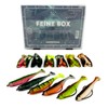 Zanderfang - Finesse Box 95 Pieces - 30 Rubber Fish